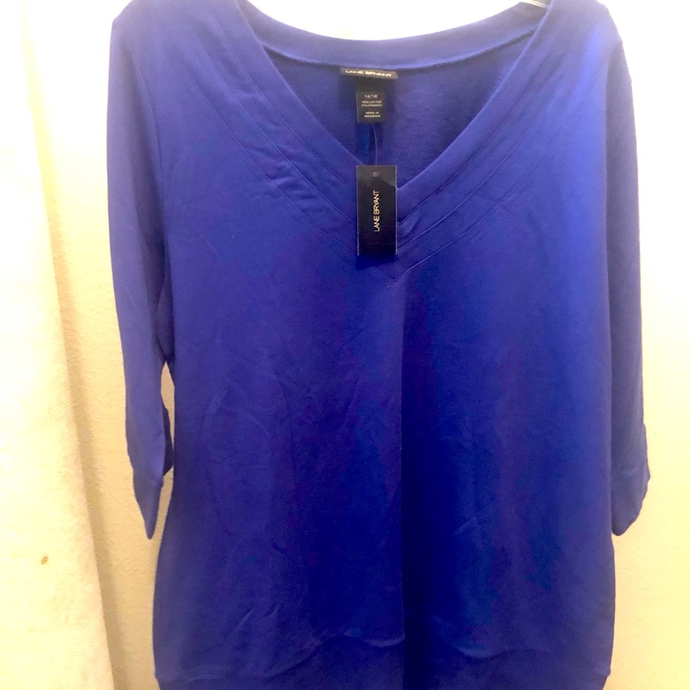 Lane Bryant 3/4 length sleeve Tee.